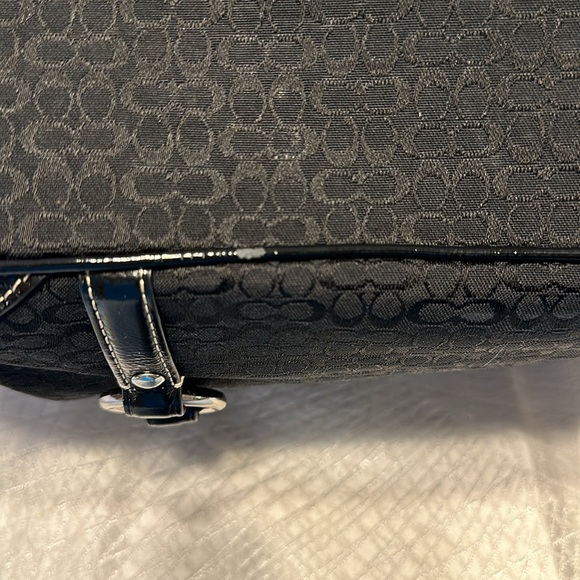 Coach Signature Large North South Tote - Picture 7 of 11